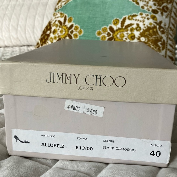 Jimmy Choo Allure II Suede Heels in Box w Dustbag 9 - Picture 4 of 5